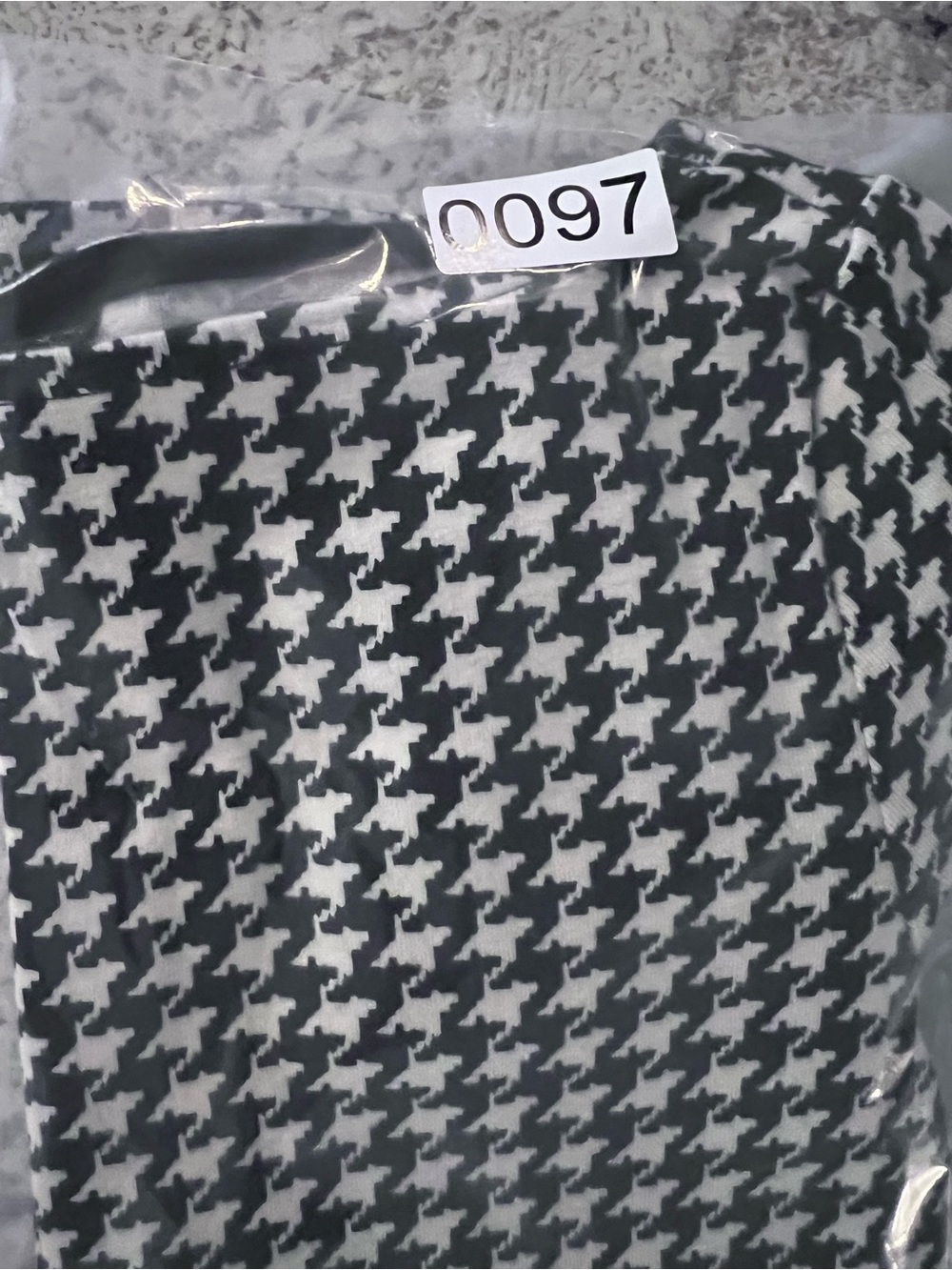 Lauren Ralph Lauren Black and White Houndstooth Short Sleeve Top Cotton size XS - Picture 11 of 11